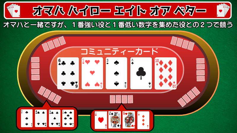 オマハハイロー　エイトオアベター